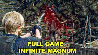 INFINITE MAGNUM Full Gameplay - HARDCORE - Resident Evil 4 Remake