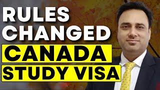 New Rules for Students in Canada 2024 | Study Permit Rules | #canada #study #visa