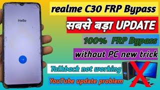 REALME C30 (RMX3581) FRP BYPASS  without PC 100% working trick बाईपास करने का आसान तरीका #frp #v