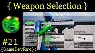 Lobby Weapon Selection - Make a Multiplayer Game in Unreal Engine 5 - Unreal Tutorial # 21