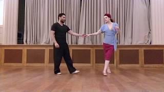 Advanced Combos | Advanced Lindy Hop with Sharon & Josh | The Wednesday Club 6th December 2017