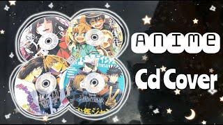  DIY anime cd cover