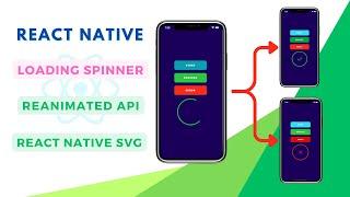 Loading Spinner | React Native | Reanimated | SVG | CeylonIQApps