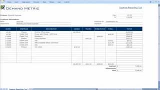Expense Reporting Tool