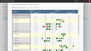 Visual Advanced Production Scheduler for Microsoft Dynamics 365 Business Central