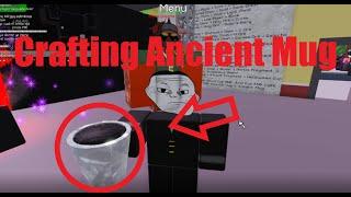 Crafting Ancient Mug and using it on Fighter Troll   I   Roblox Trollge Universe Incident