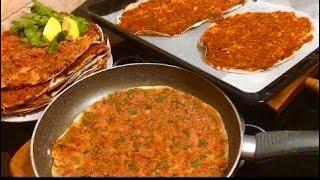 Tavada Lahmacun Nasıl Yapılır / Ev Yapımı Lahmacun / kolay tarif /hamur işi / 18-20 adet lahmacun