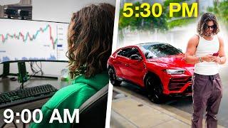 Day in the Life of a Millionaire Day Trader (Realistic)