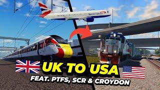 UK to USA in Roblox (feat. Croydon, PTFS & SCR)
