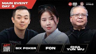 APT Taipei Poker Classic Main Event Day 3 - US$ 454,000 For First