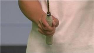 Badminton : Proper Racket Grip in Badminton