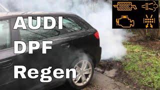 Audi A3 TDi getting a DPF Regen regeneration Blocked Audi DPF Regen Forced with EOBD software