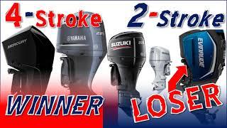 2 Stroke vs 4 Stroke Outboard (Why Evinrude Lost, Some History & Predictions)