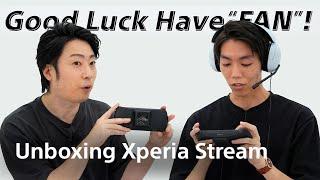 Unboxing Xperia Stream for the very first time - with shinichirooo & RintoXD