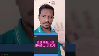 Best Animation Libraries for React