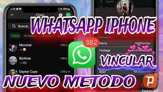 WHATSAPP IPHONE NUEVO MÉTODO DE VINCULAR. ️️ || AGOSTO ||