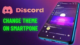How to change Discord Theme on Mobile (2022) - Change Discord Background on Android Smartphone App