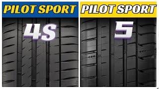 ALL NEW Michelin Pilot Sport 5 vs Pilot Sport 4S