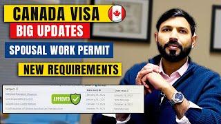 New Requirements For Canada Spouse Visa | Canada Open Work Permit | Canada Study Visa Updates 2024