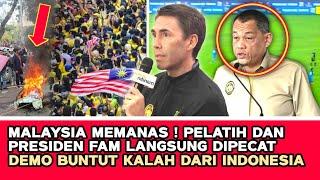  RAKYAT MALAYSIA DIPERMALUKAN ‼️ Menuntut Keras Pelatih Dan Presiden FAM di pecat?? Demo besar