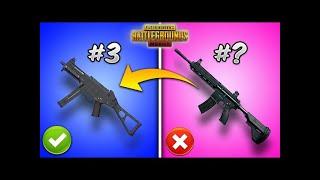 Top 10 Best Guns⧸Weapons in PUBG Mobile