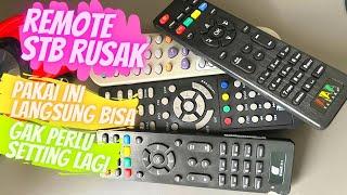 REMOTE SET TOP BOX RUSAK (GAK PERLU BELI REMOTE LAGI)