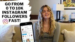 How to Gain Instagram Followers Fast 2022 (Go From 0- 10,000 Followers for FREE)