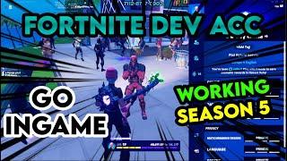 How to GET an In-game Fortnite DEV in 2024 For FREE! (PL Hybrid)