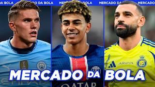 YAMAL FORA DO BARCELONA?│CITY DEFINE SUBSTITUTO PARA HAALAND e+ - Mercado da Bola 2024