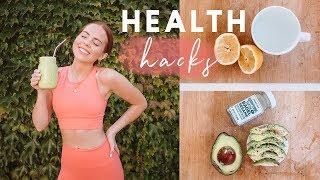 15 EASY HEALTH HACKS!