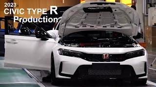 New 2023 Honda Civic Type R Production Japan - Saitama Factory