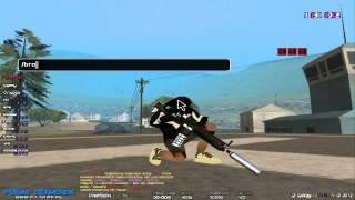 GTA San Andreas: DarkPack = Skin + HuD + Weapons + Fonts