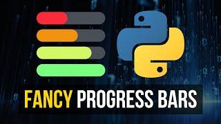 Professional Progress Bars in Python