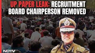 UP Paper Leak I UP Police Recruitment Board Chairperson Removed Over Paper Leak