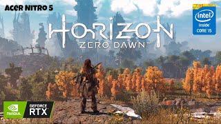 Horizon Zero Dawn | First 30 Minutes Gameplay | Acer Nitro 5 Gaming | RTX 3050 | MAX SETTINGS