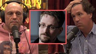 Tucker Carlson : "I talked to Edward Snowden about this" | JRE