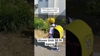 ATURAN UNIK SD DI JEPANG #sekolahdijepang #jepangindonesia #jepang