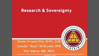 Research & Sovereignty