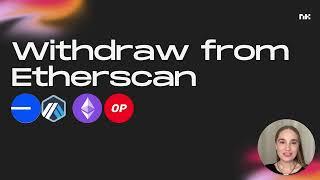 How to Withdraw From Etherscan