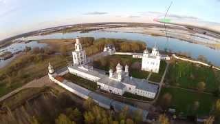 Юрьевский монастырь, Рюриково городище, ц  Спаса на Нередице Skywalker FPV