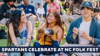 Spartans Celebrate Culture and Music at NC Folk Festival