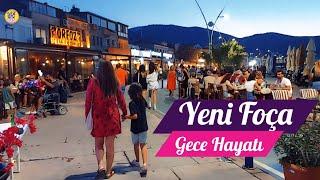 YENİ FOÇA GECE HAYATI / YENİ FOÇA GECE PAZARI / yeni Foça tatili vlog