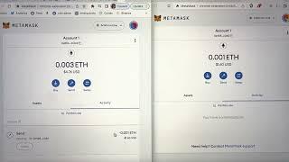 Optimism transaction using metamask