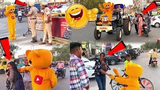 Irritating Punjab Police & Cute Girls | Teddy Bear Prank | Funny Indian Pranks | Singh Sixteen