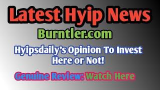 Bruntler.com 1.20$ Live Proof! New 1$ Hyip Investment site Review! Hyips daily