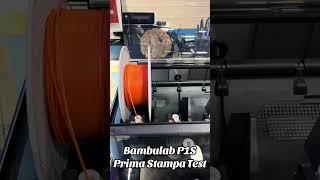 Bambulab P1S Prima Stampa Test #otticatelescopio #otslab #shorts