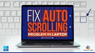 Fix auto Scrolling ( Down/ Up) problem in laptop || Simple & Easy method ||