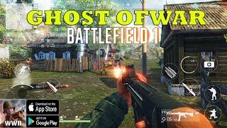 GHOST OF WAR (BATTLEFIELD MOBILE) ANDROID IOS GAMEPLAY TRAILER 2020