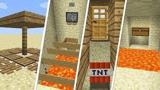 Secret Minecraft Traps You Can Build As Well! - Tutorial #1