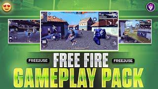 Free Fire Gameplay Pack For Editing | Free2Use - Vijay Gfx